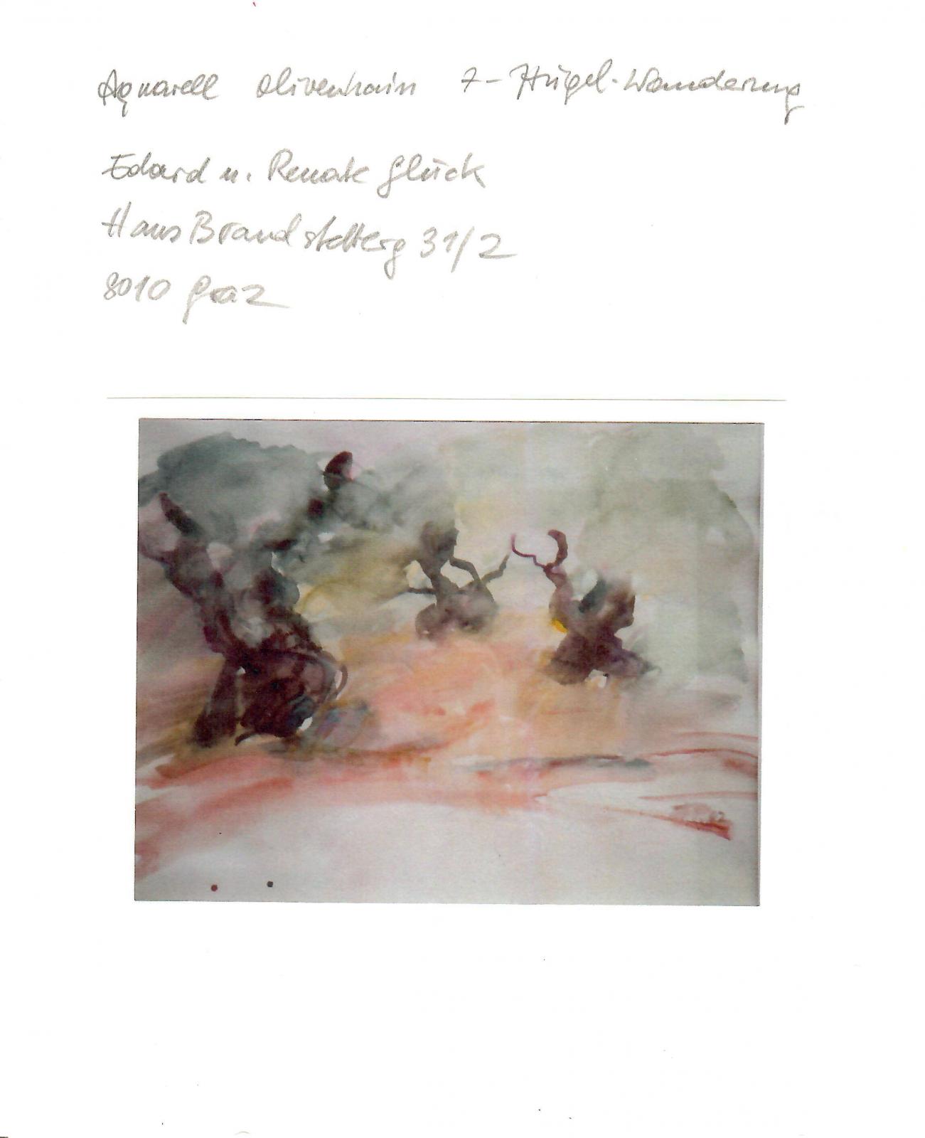 aus dem Fotoalbum mit Notiz