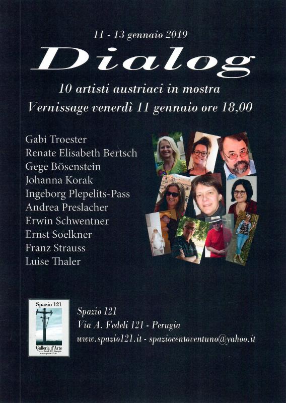 Spazio 121, "Dialog", Flyer