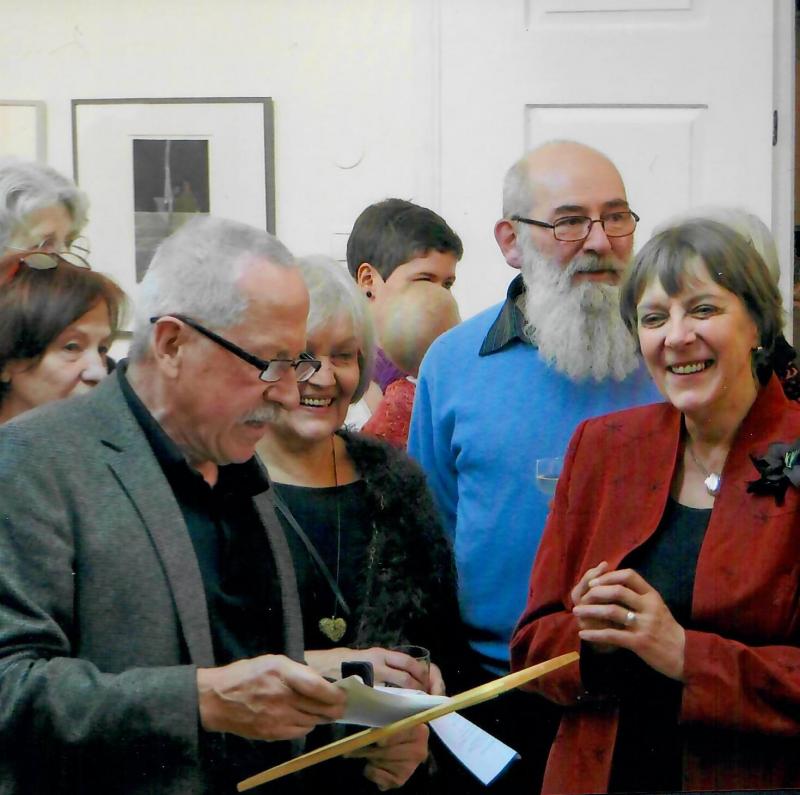 Erwin Schwentner, unser Vize bei der "Lobeshymne ..." 